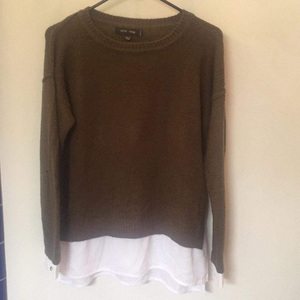 Soft brown sweater